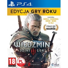 Wiedźmin 3 - Dziki Gon / Edycja Gry Roku [PL DUBBING] (PS4)