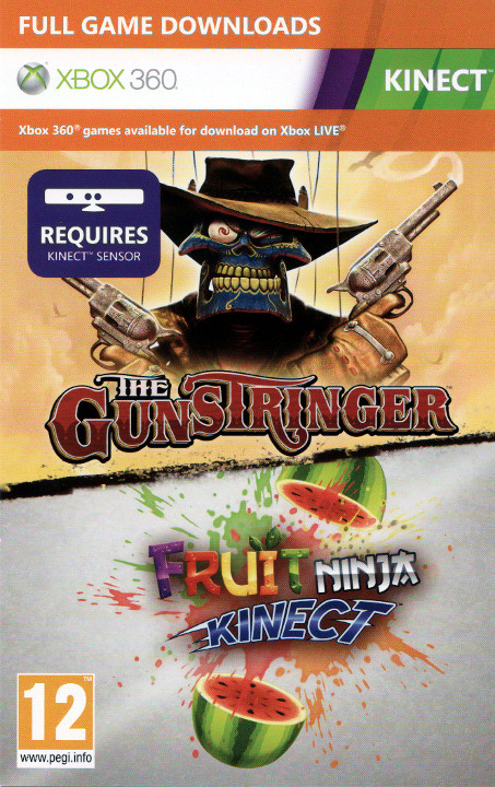 The Gunstringer + Fruit Ninja Kinect (kod do pobrania z Xbox Live) / Kinect (X360)