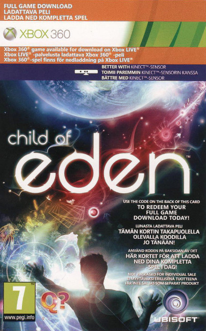 Child of Eden - Kod do Pobrania z Xbox Live / Kinect (X360)